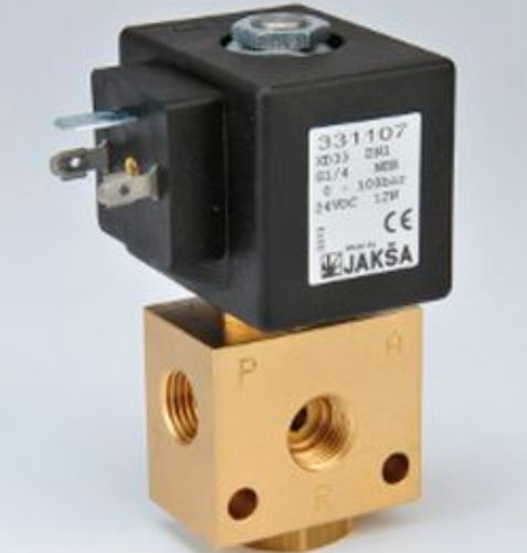 Electroválvula de alta presión - XD33 - JAKSA SOLENOID VALVES - de control directo / de 3 vías / NC