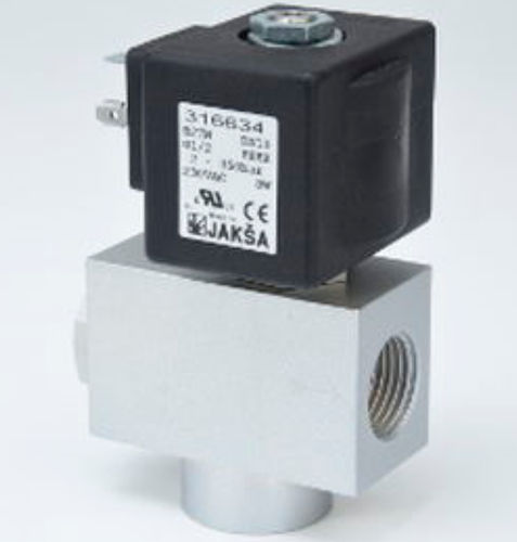 Electroválvula de pistón - B27N - JAKSA SOLENOID VALVES - de control asistido / de 2 vías / NC