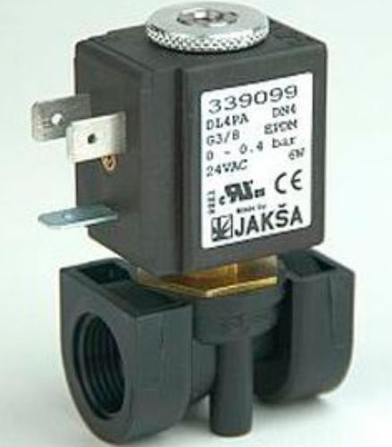 Electroválvula de separación total - DL4PA - JAKSA SOLENOID VALVES - de control asistido / de 2 vías / NC