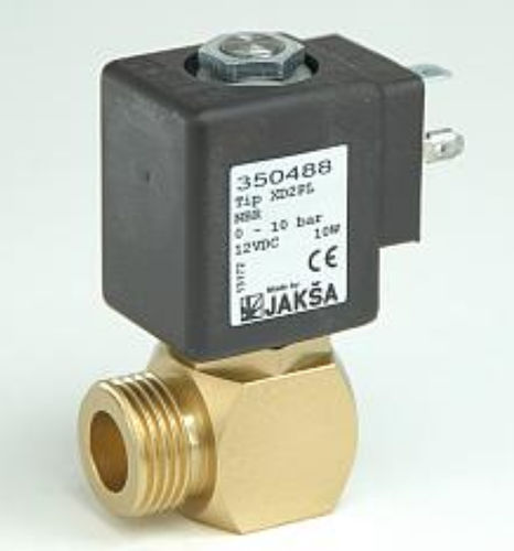 Electroválvula de control asistido - PL3 - JAKSA SOLENOID VALVES - de 2 vías / NC / para gas