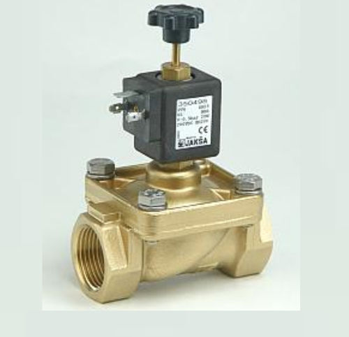 Electroválvula de control asistido - PV5NO - JAKSA SOLENOID VALVES - de 2 vías / NA / para gas