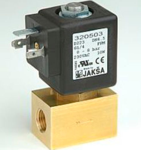 Electroválvula criogénica - D22c - JAKSA SOLENOID VALVES - de control asistido / de 2 vías / NC
