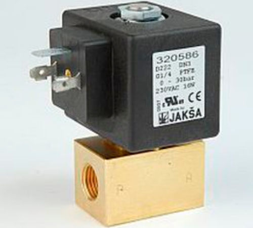 Electroválvula criogénica - D22 - JAKSA SOLENOID VALVES - de control asistido / de 2 vías / NC