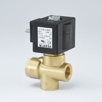 Electroválvula de latón - XBS3 - JAKSA SOLENOID VALVES - de alta presión / de alto caudal / criogénica