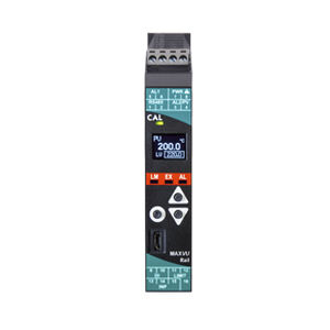 Limitador de temperatura digital - MAXVU Rail - West Control Solutions - IP20 / de proceso / en riel DIN