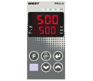 Regulador de temperatura digital - West Pro-8 - West Control Solutions - PID
