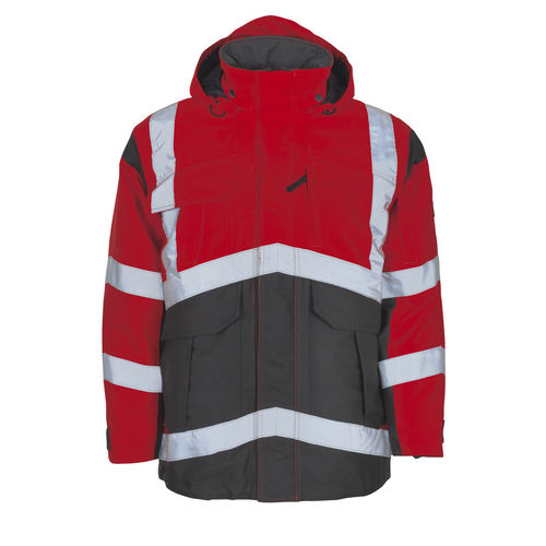 Chaqueta de trabajo - 09030-025-A49 - Mascot International A/S - de alta visibilidad / impermeable / de poliéster