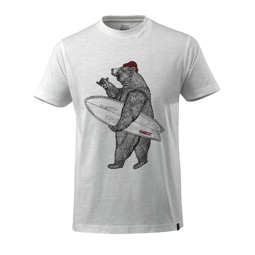 Camiseta de trabajo - 17982-983-06 - Mascot International A/S - de algodón / unisex / blanca