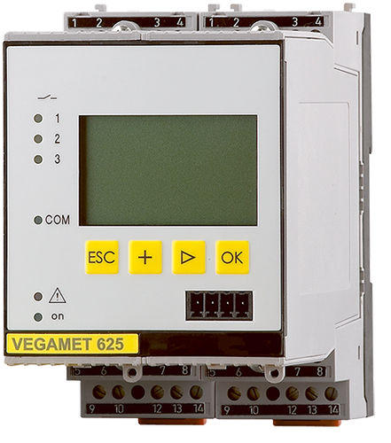 Acondicionador de señal digital - VEGAMET 625 - VEGA TECHNIQUE - 4-20 mA / en riel DIN / para detección de nivel