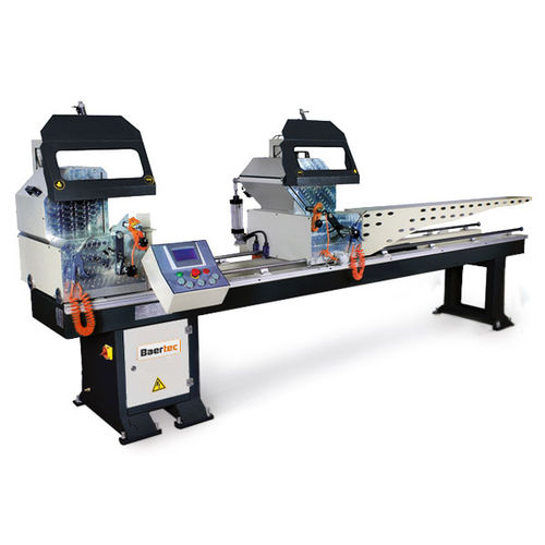 Tronzadora doble cabezal para perfiles - 2CO ALC series - Baertec - para PVC / para aluminio