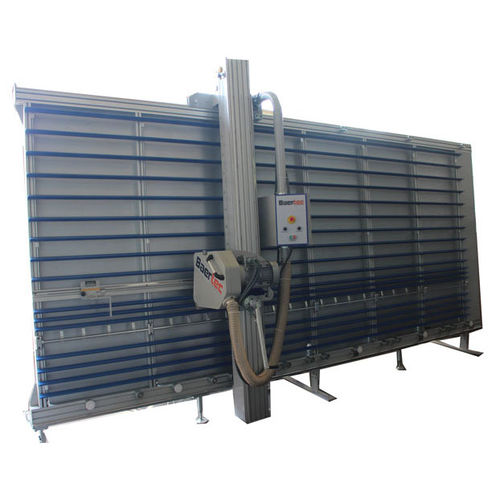 Máquina de corte de paneles - Baertec - de hoja rotativa / para aluminio / para materiales compuestos