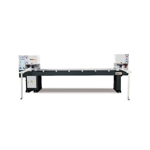 Máquina de soldar con calces calefactores - 2CM  - Baertec - controlada por PLC / para PVC / eléctrica