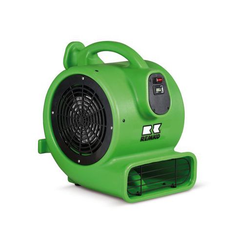 Ventilador de pie - RTV series - REMKO - de alta eficacia / radial / de secado