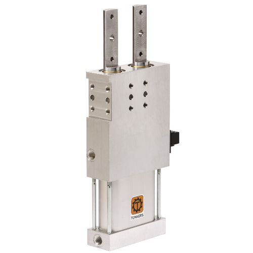 Cilindro neumático - SZKD series - TÜNKERS - de doble efecto / de aluminio / de guiado