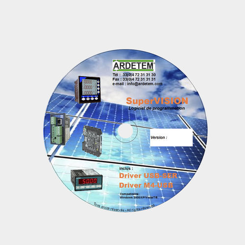 Software de programación - SUPERVISION - ARDETEM SFERE - configuración