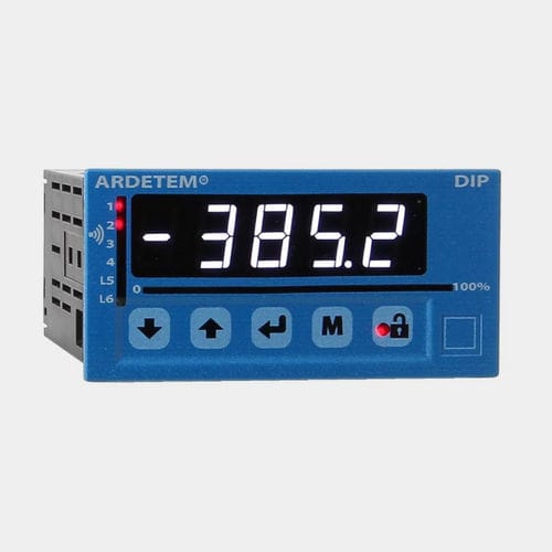 Indicador universal - DIP110 A1R - ARDETEM SFERE - de tiempo / digital / de 4 dígitos