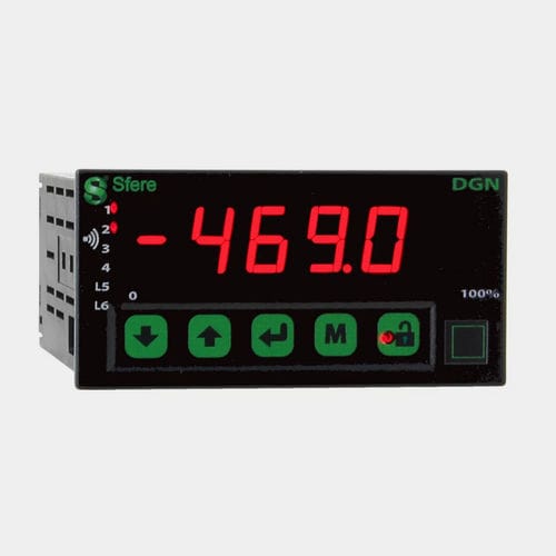 Indicador de temperatura - DGN175 T - ARDETEM SFERE - universal / de tiempo / digital