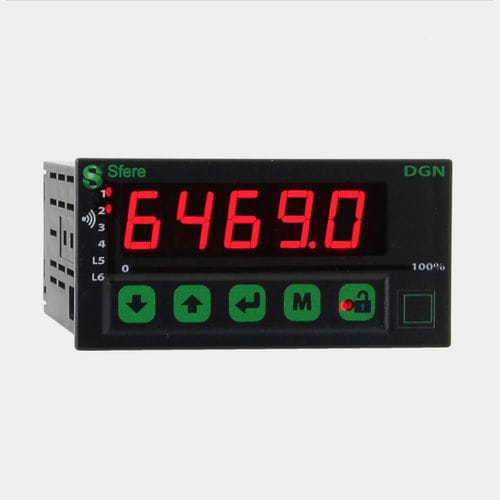 Indicador de proceso - DGN185 U - ARDETEM SFERE - universal / de tiempo / digital