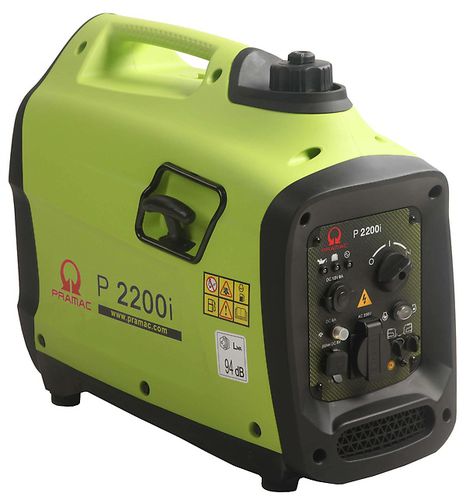 Grupo electrógeno con motor de gasolina - P2200i - PRAMAC-LIFTER - monofásico / portátil / 50 Hz