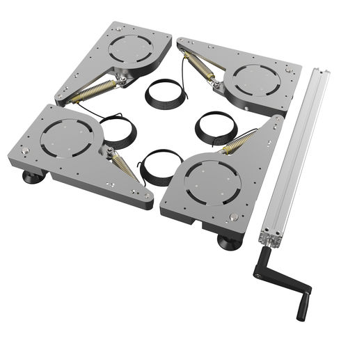 Gato de ruedas - FATH GmbH - hidráulico / 500 kg / para elevación de maquinaria