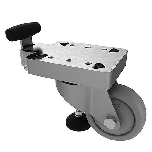Ruedecilla fija - 098LF - FATH GmbH - con platino giratorio / con sistema de elevación