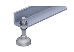 Pie de máquina - FATH GmbH - de acero / de nivelación / reglable
