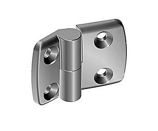 Bisagra plana - FATH GmbH - de acero inoxidable / atornillable / 180°