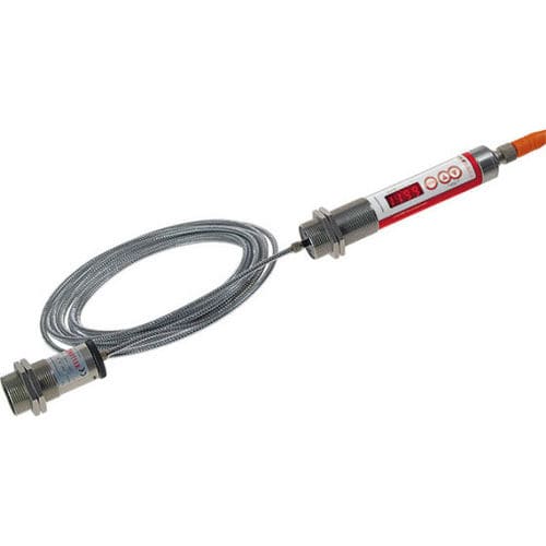 Termómetro de infrarrojos - CellaTemp® PKF 26 - Keller Pyrometer Systems - de fibra óptica / con pantalla LED / IO-Link