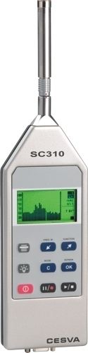 Sonómetro analizador - SC310  - CESVA - clase 1 / con adquisición de datos / en tiempo real