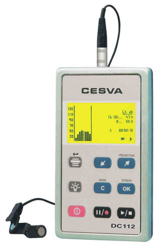 Dosímetro de ruido - DC112 - CESVA - personal