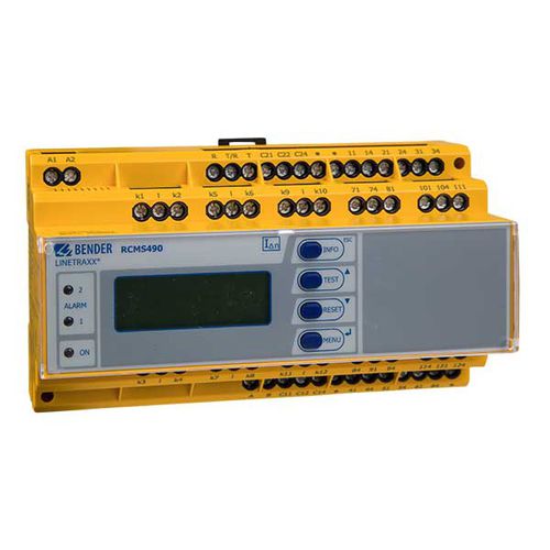 Sistema de supervisión de la corriente residual - LINETRAXX® RCMS490-D - BENDER - continuo / digital / multivías