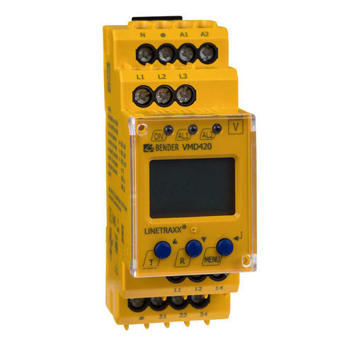 Relé de vigilancia de subtensión - LINETRA ® VMD420 series - BENDER - de sobretensión / de frecuencia / de fases