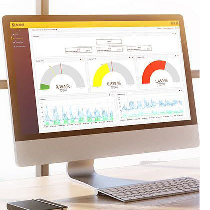 Software resolutivo de supervisión - POWERSCOUT® - BENDER - de red eléctrica / basado en web
