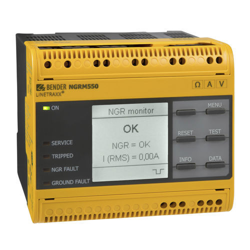 Sistema de supervisión de resistencia de puesta a tierra - LINETRAXX® NGRM550 - BENDER - de transformadores / Ethernet / Modbus