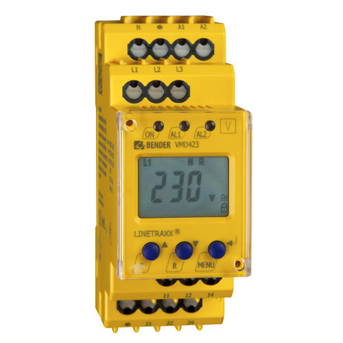 Relé de vigilancia de subtensión - LINETRA ® VMD42 series - BENDER - de sobretensión / de frecuencia / de fases