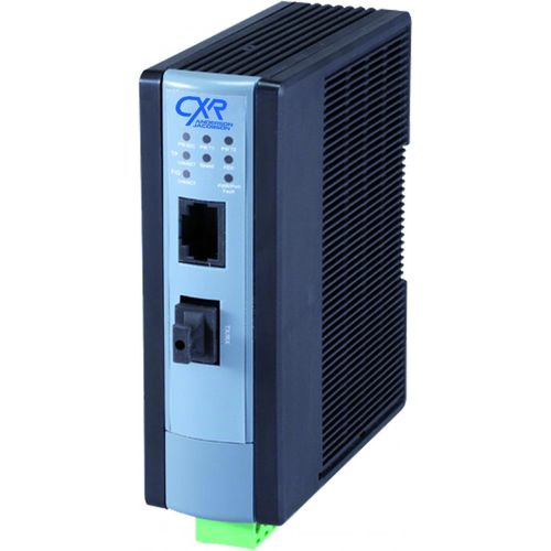 Convertidor de medios - FOCD-I-TPS - CXR Networks - Ethernet / en riel DIN / industrial