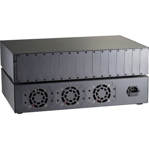 Convertidor de medios - Rack-Media 16 - CXR Networks - Ethernet media / en rack