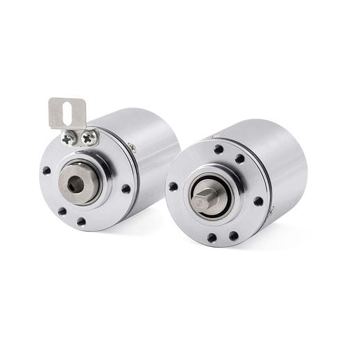 Encoder rotativo absoluto - MM series - Lika Smart encoders & actuators - magnético / con eje macizo / de eje hueco ciego