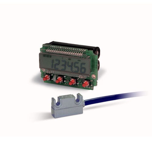 Sistema de visualización LCD - LD series - Lika Smart encoders & actuators - de color / de 1 dígito / de control