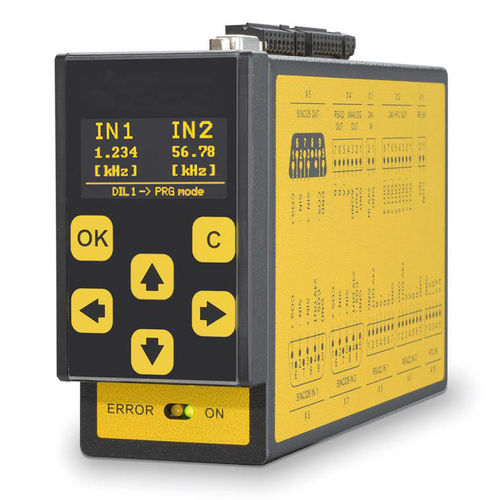 Monitor de seguridad para velocidad nula - IFS10 - Lika Smart encoders & actuators - para el sentido de rotación / para velocidad / SIL