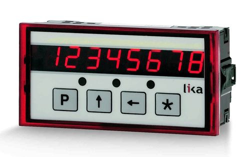 Sistema de visualización LED - LD200 - Lika Smart encoders & actuators - de color / de 8 dígitos