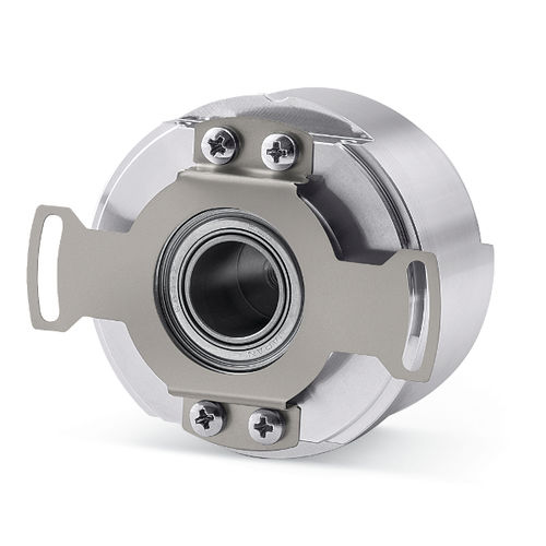 Encoder rotativo incremental - CB59 - Lika Smart encoders & actuators - óptico / de eje hueco / con brida