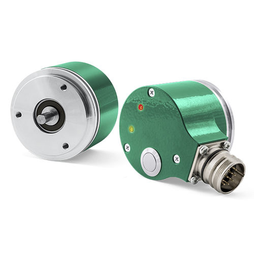 Encoder rotativo incremental - IP series - Lika Smart encoders & actuators - óptico / de eje hueco / con eje macizo