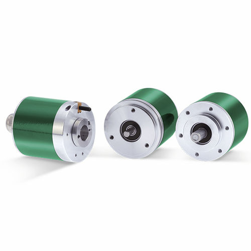 Encoder rotativo absoluto - HM series - Lika Smart encoders & actuators - óptico / con eje macizo / de eje hueco