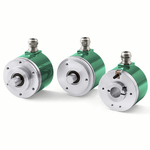 Encoder rotativo absoluto - MM series - Lika Smart encoders & actuators - magnético / con eje macizo / de eje hueco