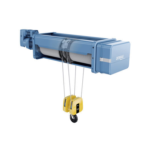 Polipasto de cable eléctrico - DH - Demag Cranes & Components GmbH - para uso intensivo / con carretillas