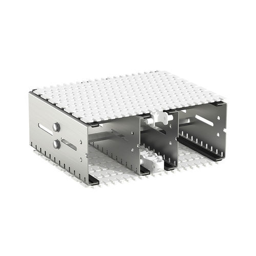 Transportador con cadena - X300X - FlexLink - modular / para alimentos / de cartón