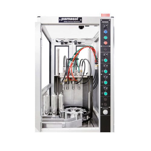 Llenadora automática - 2011/100 - Pamasol Willi Mäder - de botellas / para aerosoles / para gas propulsor