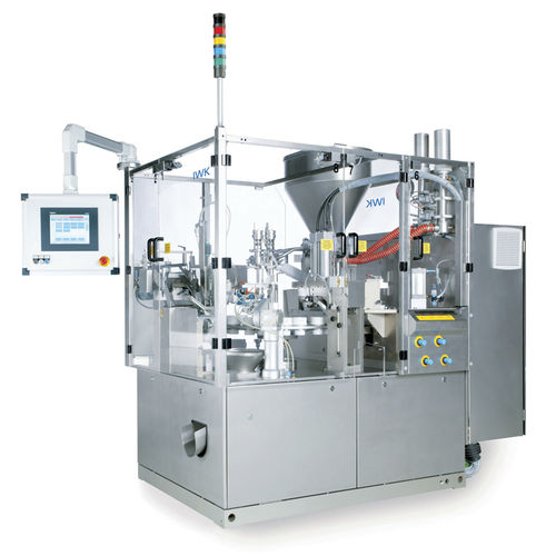Llenadora automática - TFS E Series - IWK - para crema / para tubos / crema cosmética