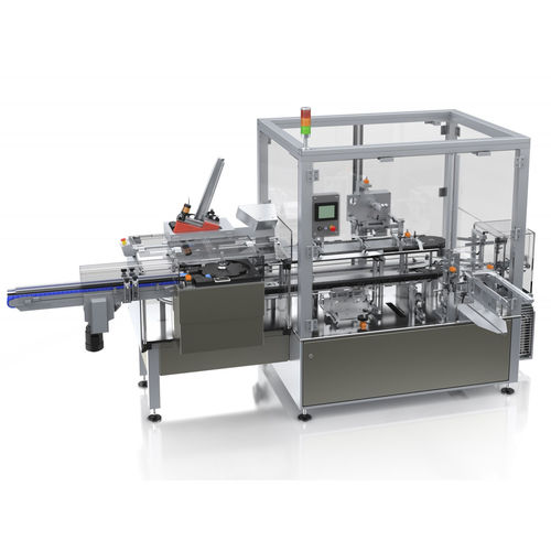 Encartonadora vertical - VC 5 - IWK - para la industria cosmética / para la industria farmacéutica / continua